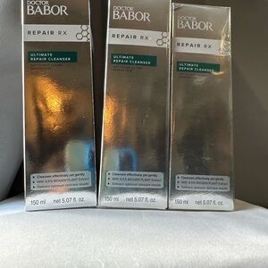 Babor Repair RX Cleanser Set 3pc Ultimate Repair Cleanser NEW